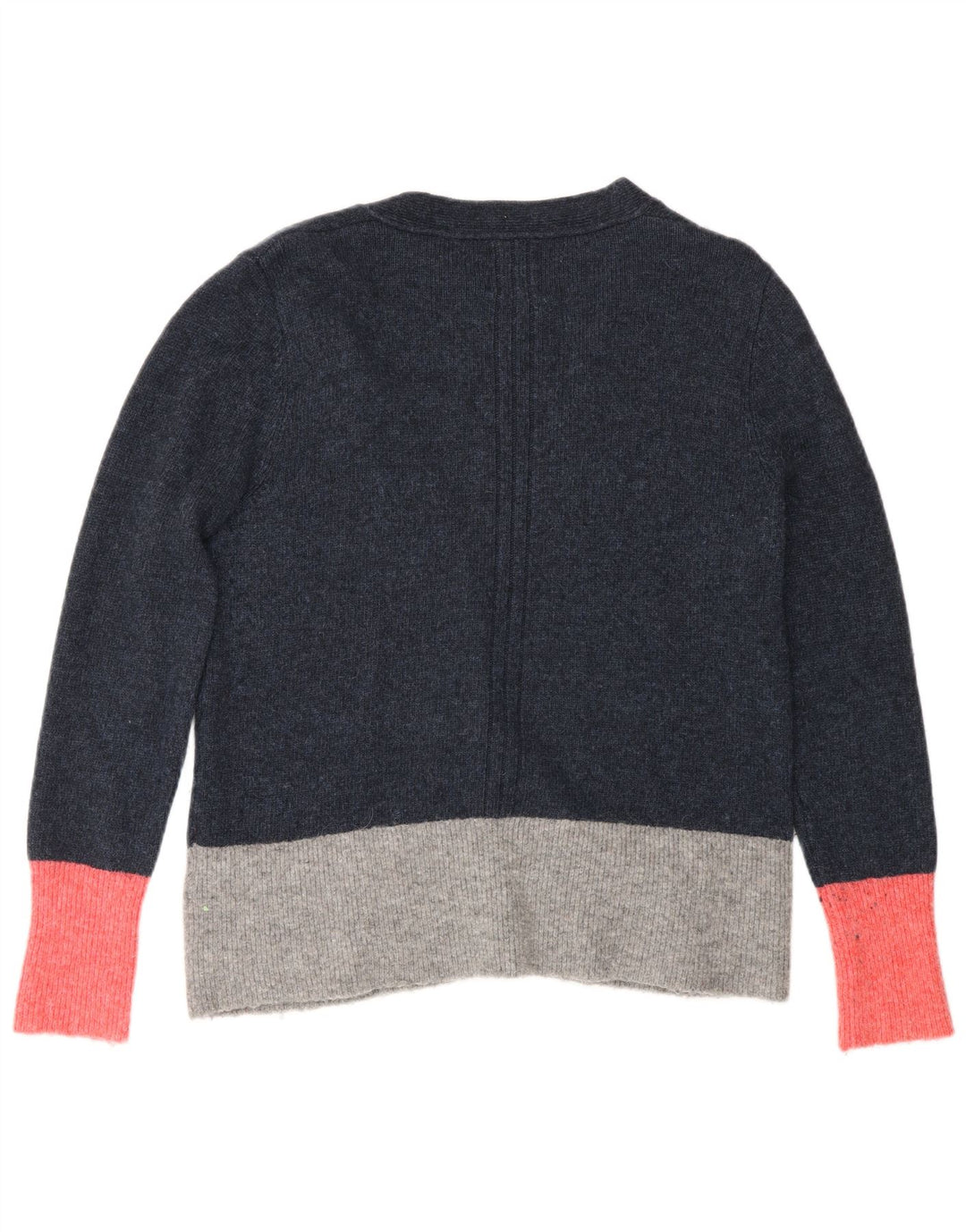 Maglione cardigan da donna White Stuff UK 14 Grande nylon color block blu