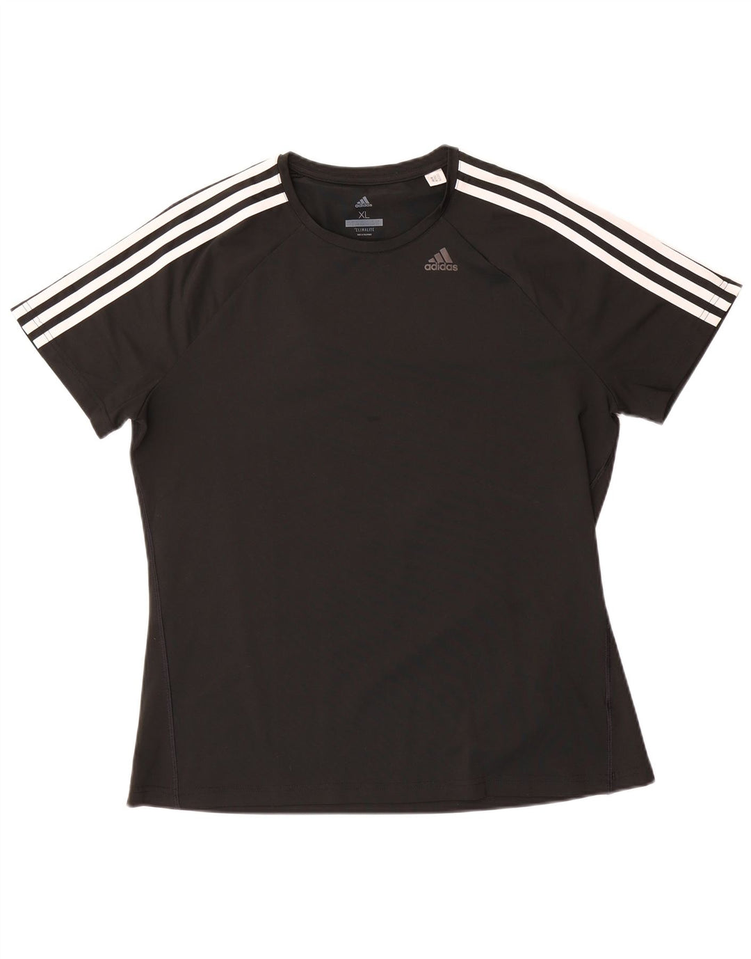 T-shirt ADIDAS da donna Climalite UK 20/22 XL poliestere nero