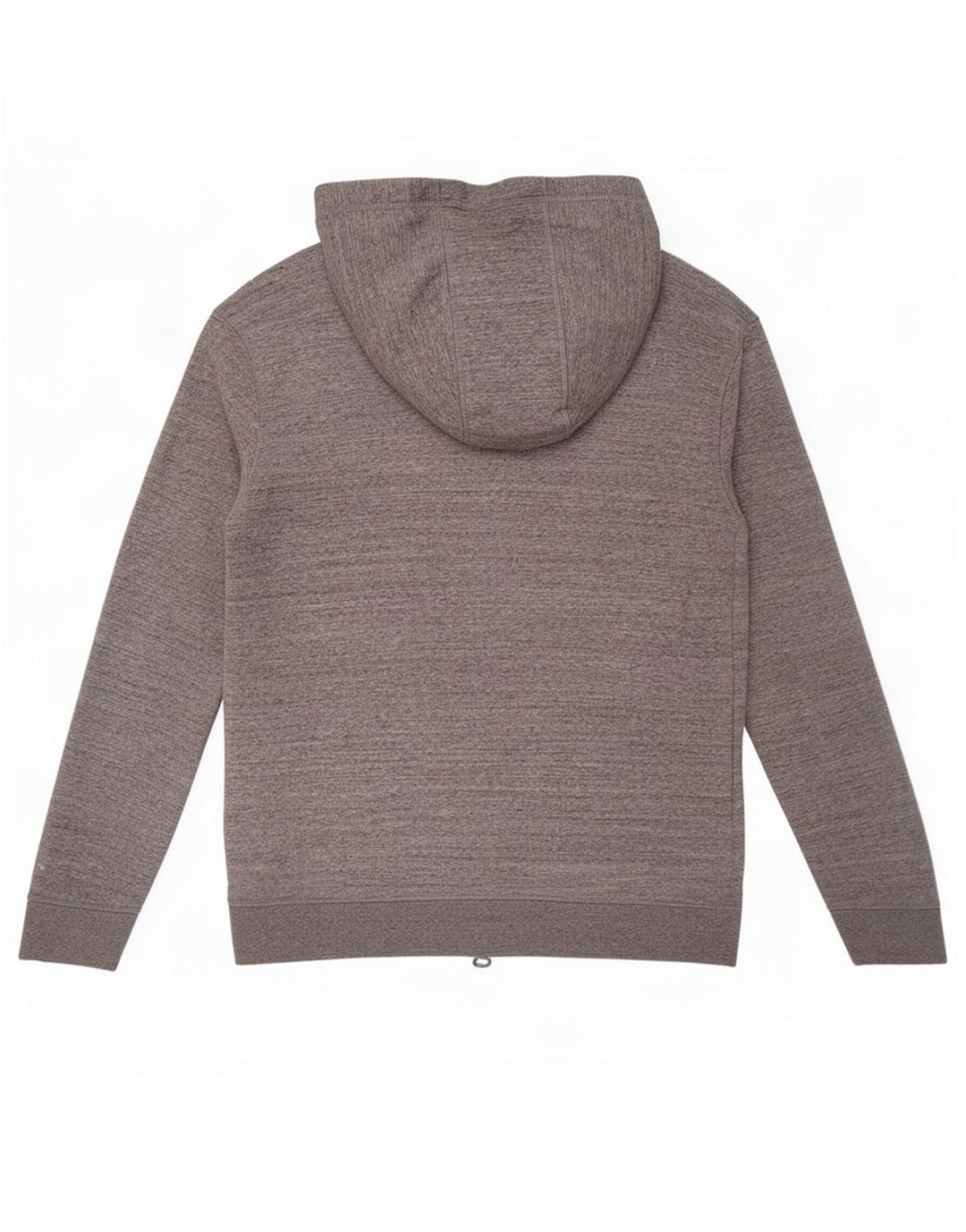 Maglione con cappuccio e zip da uomo Jack Wills in cotone screziato grigio medio