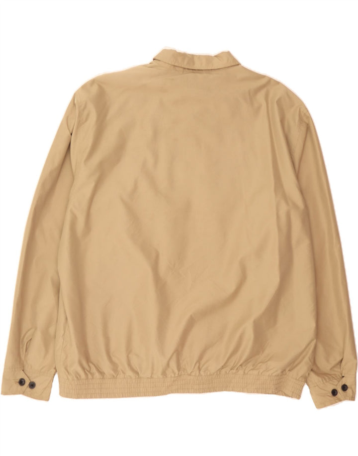 CHAPS Mens Bomber Jacket UK 44 2XL Beige Polyester Classic Vintage Chaps and Second-Hand Chaps from Messina Hembry 