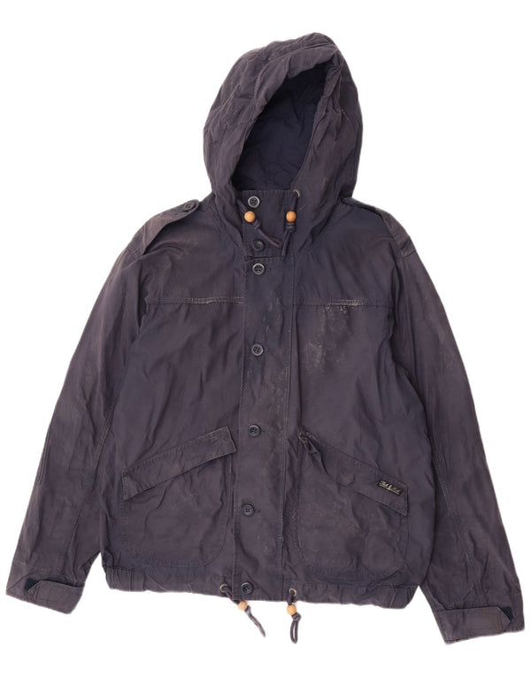 Polo Ralph Lauren Giacca a vento militare da uomo UK 40 Large Blu Navy