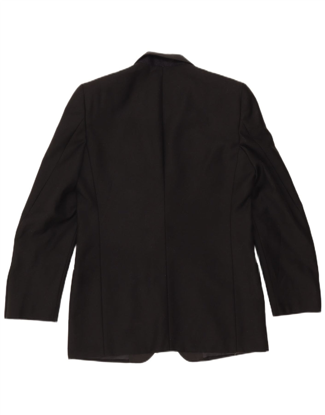 Giacca blazer da uomo a 1 bottone DEL MARE 1911 UK 38 media nera