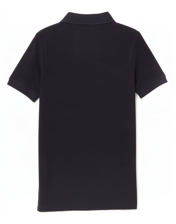 Polo da rugby grafica da uomo Superdry in cotone blu navy medio