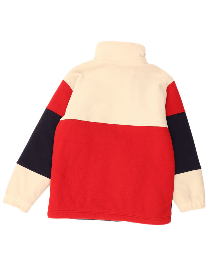 Giacca in pile da uomo vestibilità ampia CRANE UK 36 Small multicolore Colourblock