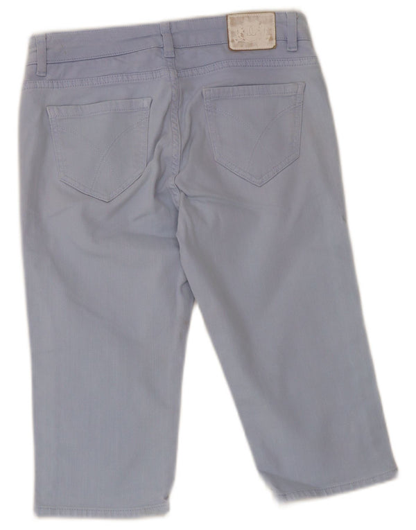 Crew Clothing Womens Standard Fit Chino Shorts Medium W30 Blue Cotton