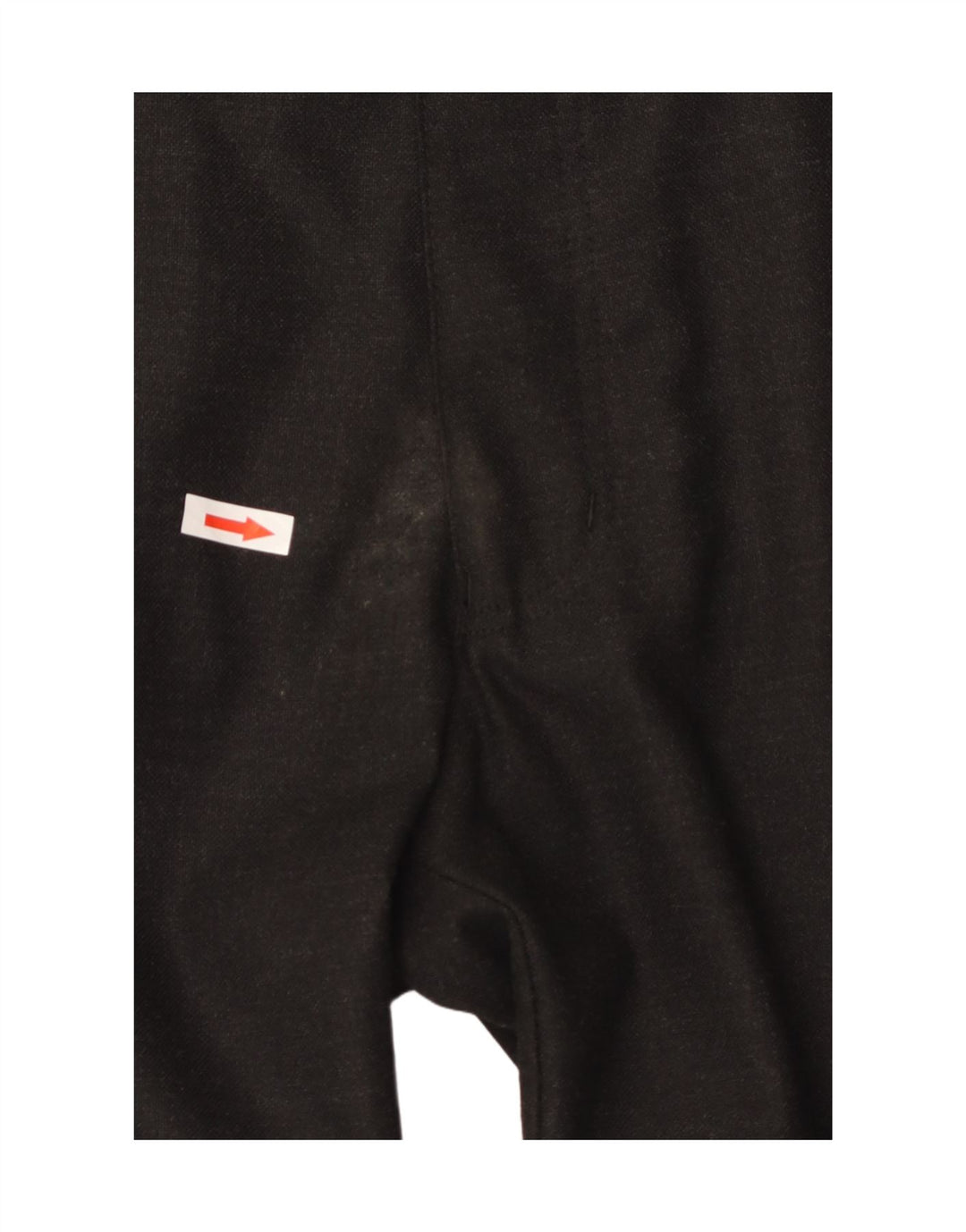 Pantaloni casual dritti da uomo Armani W33 L29 poliestere nero
