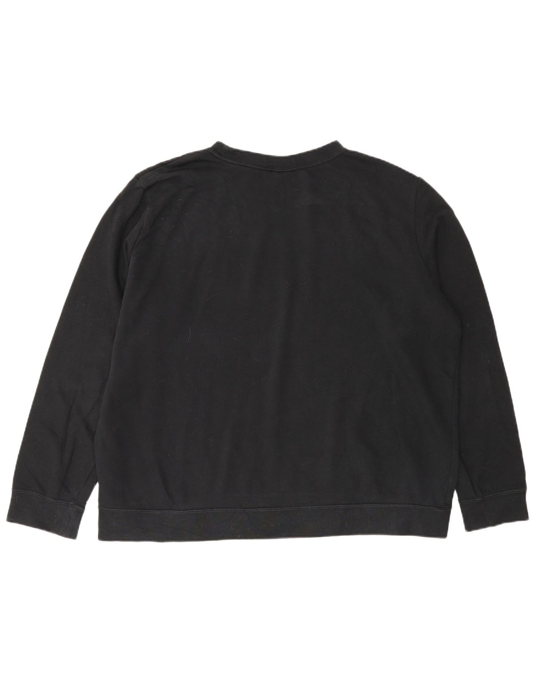 Felpa oversize da donna Nike Jumper UK 18 XL cotone nero