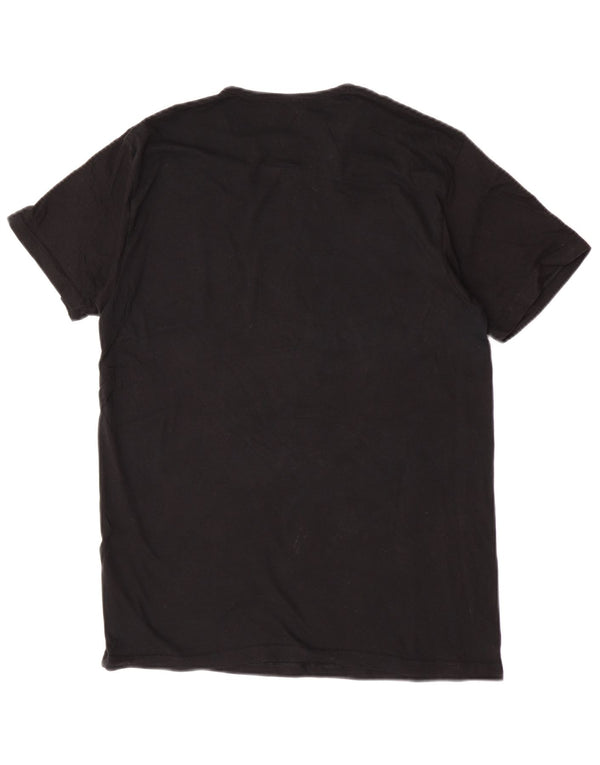 Maglietta grafica da donna Kappa Top UK 14 Large Nera