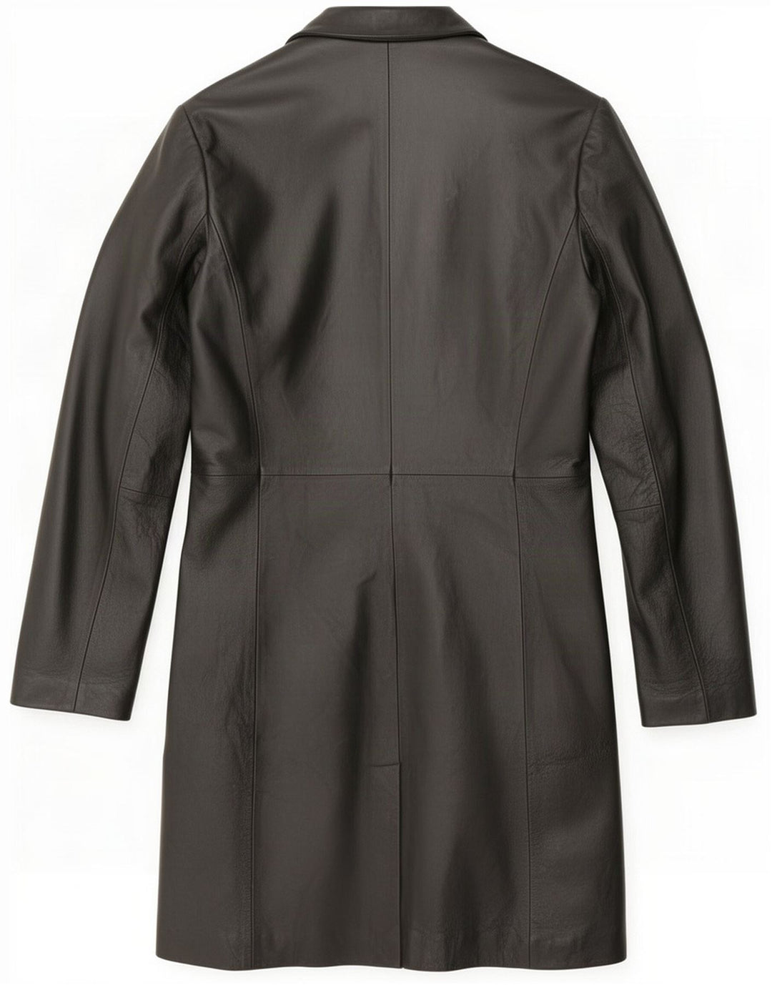 Conbipel Cappotto in pelle da donna IT 42 Medio Nero Classico