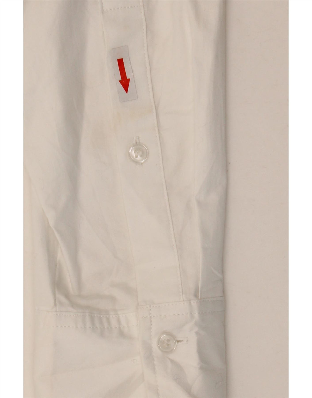 Camicia oversize corta da donna ZARA UK 6 XS cotone bianco