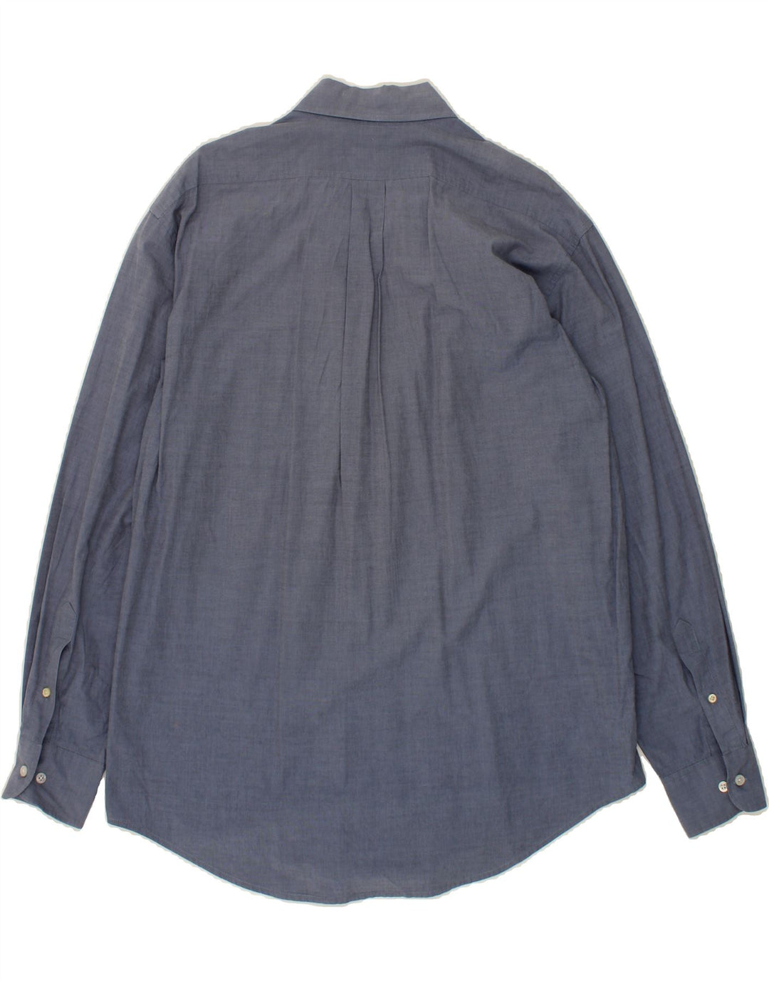 IZOD Mens Shirt Large Navy Blue Cotton Vintage Izod and Second-Hand Izod from Messina Hembry 