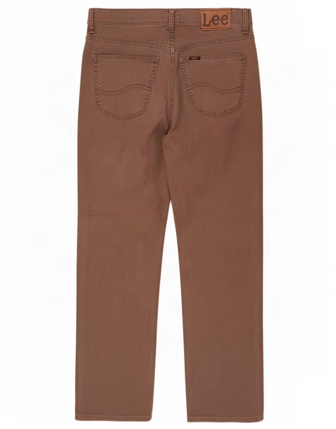 Jeans dritti da uomo Lee W32 L34 cotone marrone