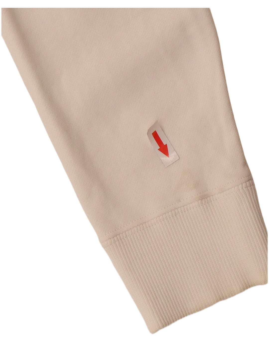 Felpa grafica da donna Calvin Klein Jeans Jumper UK 14 Medium White