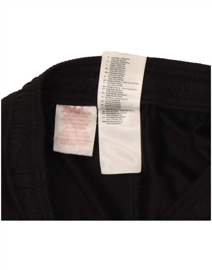 Pantaloni della tuta da ragazzo Adidas 11-12 anni in poliestere nero