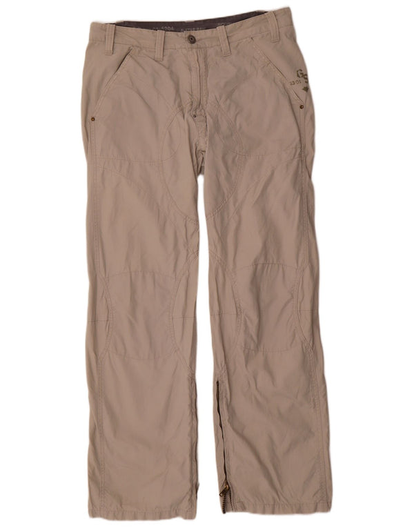 Pantaloni chino dritti da uomo G-Star W34 L32 in cotone grigio