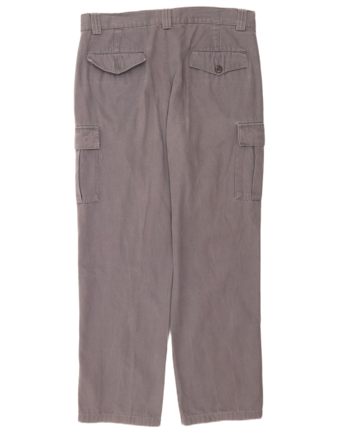 Pantaloni cargo dritti da uomo Rifle W36 L34 cotone grigio