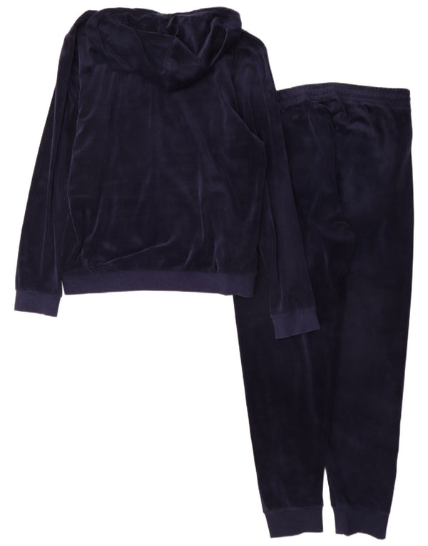 Tuta intera da uomo con grafica Fila con cappuccio XL blu navy in poliestere sportivo