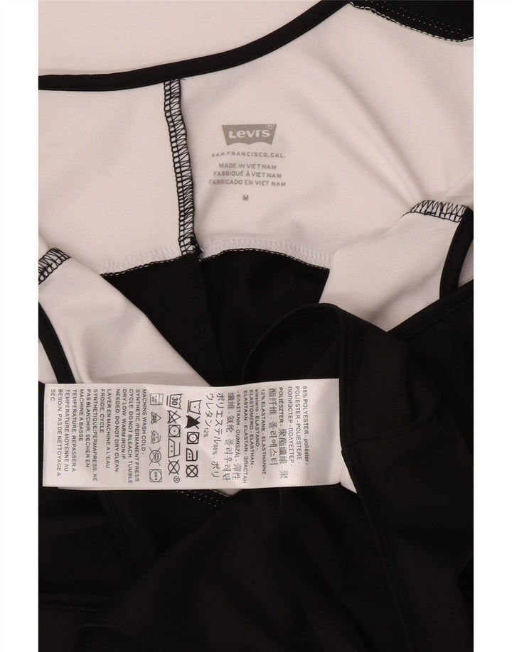 Body grafico da donna Levi's UK 12 Poliestere color block medio nero
