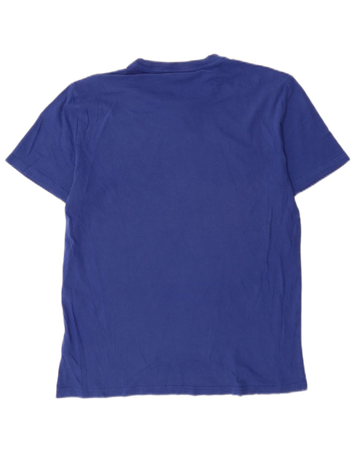 Maglietta grafica da uomo Calvin Klein Jeans Top in cotone blu medio