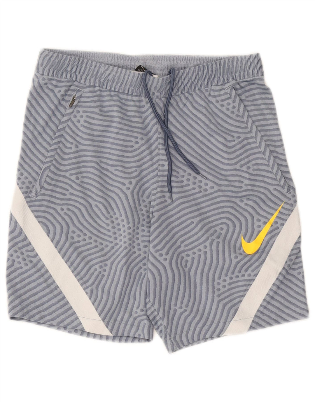 Pantaloncini sportivi Nike Dri Fit da uomo con motivo astratto, piccoli blocchi di colore blu