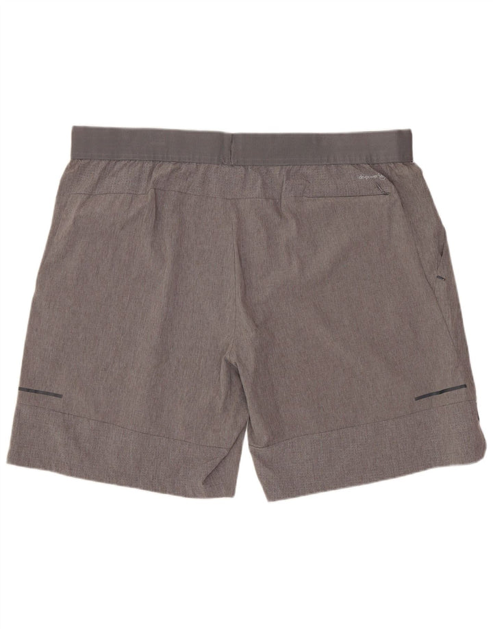 RUSSELL ATHLETIC Pantaloncini sportivi Dri-Power da uomo XL Poliestere grigio