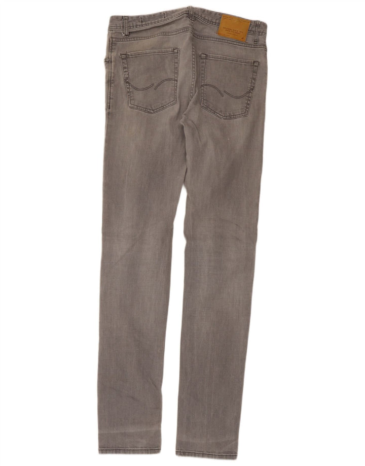 Jeans Ben Skinny da Uomo Jack & Jones W34 L35 Grigi