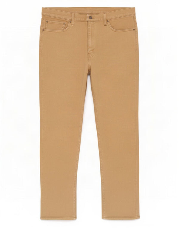 Levi's Uomo 514 Jeans dritti W38 L32 Cotone Beige