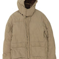 Giacca imbottita con cappuccio da uomo Invicta UK 40 Large Beige Poliammide