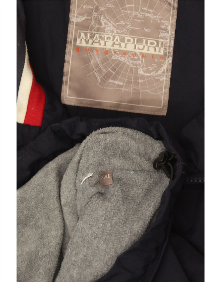 Giubbotto bomber da uomo Napapijri UK 44 2XL Blu navy