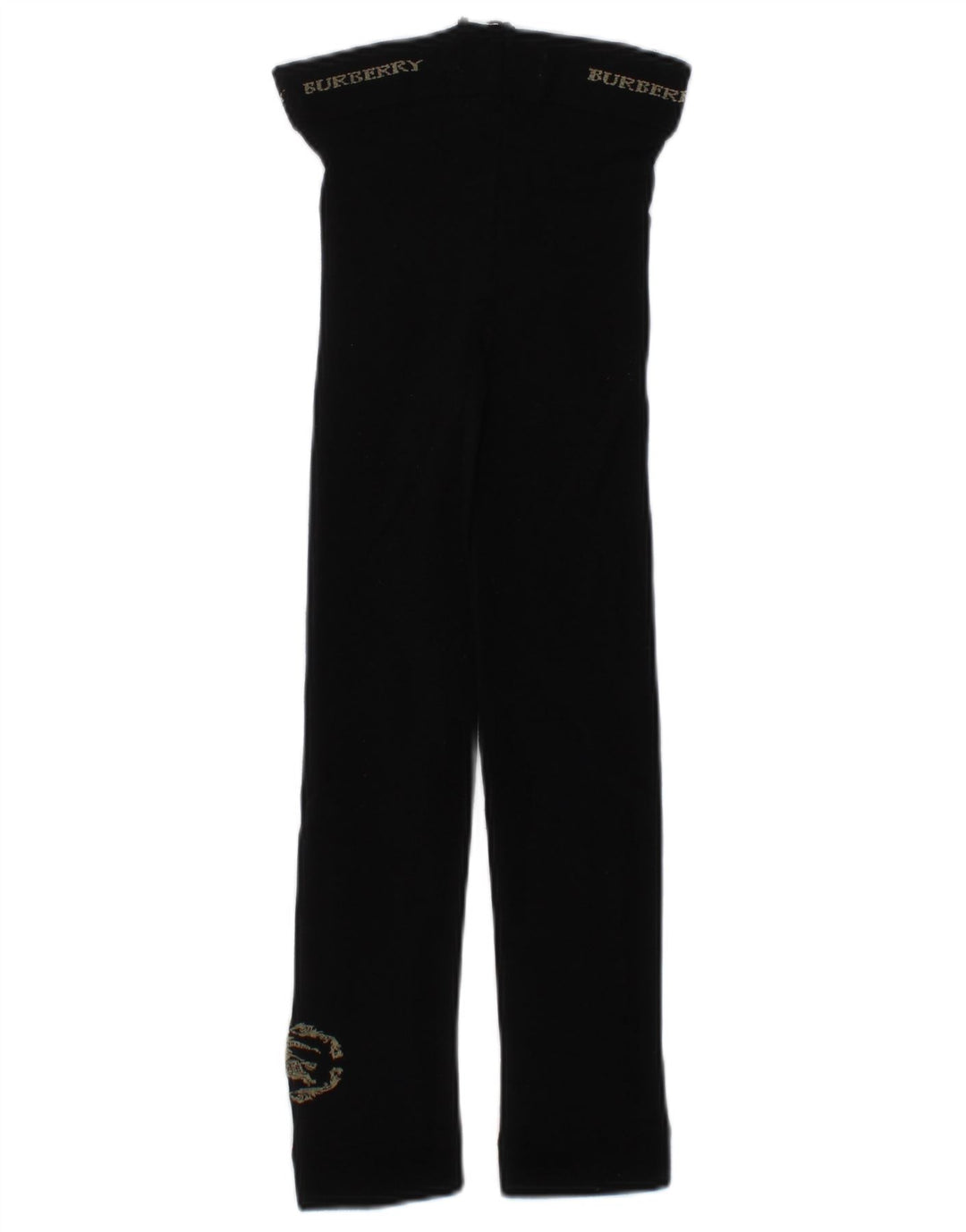 Leggings grafici per ragazze Burberry 7-8 anni neri