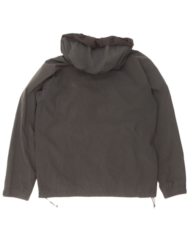 Giacca antipioggia da uomo con cappuccio Sprayway UK 38 Poliestere grigio medio