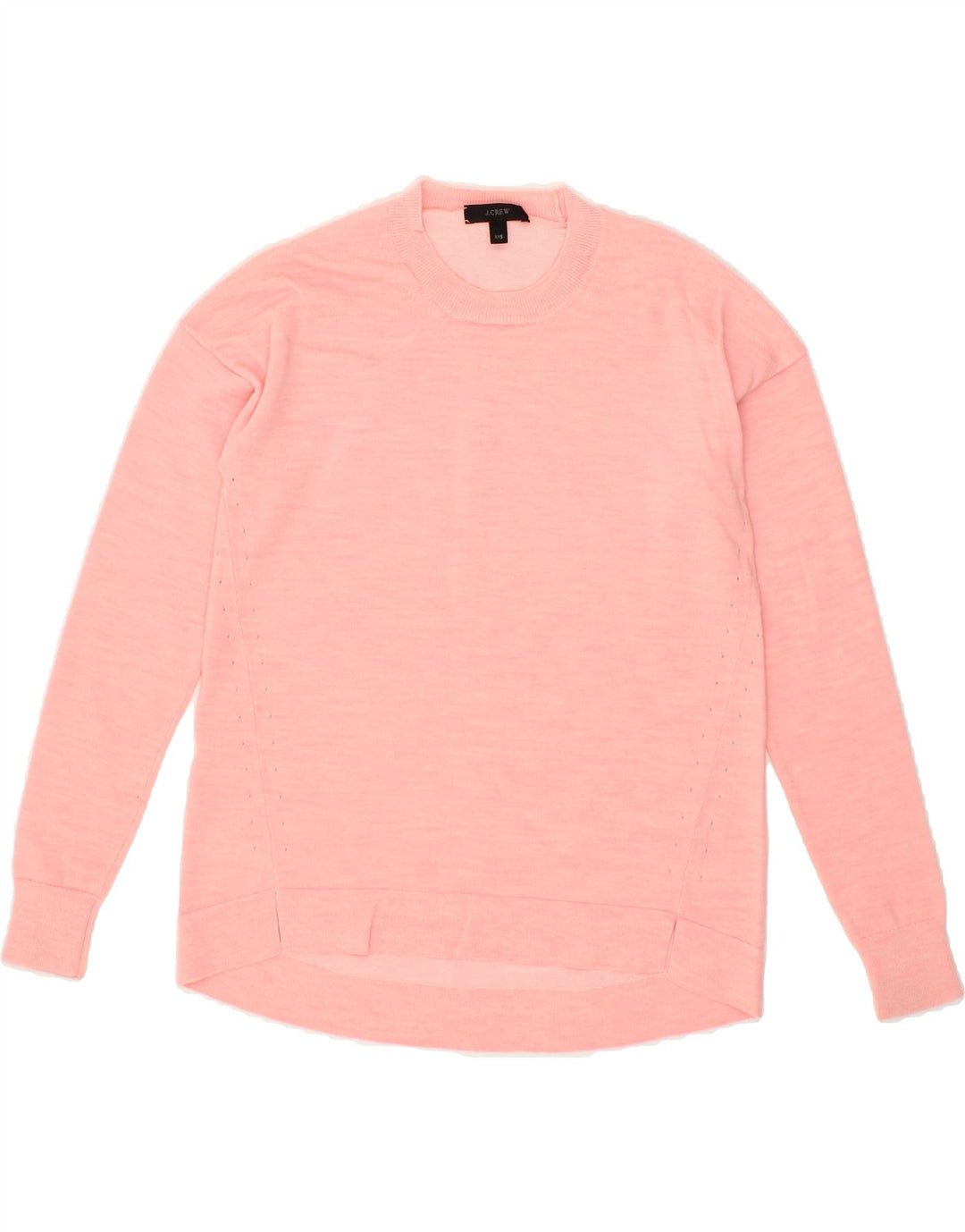 J. CREW Womens Crew Neck Jumper Sweater UK 2 2XS Pink Vintage J. Crew and Second-Hand J. Crew from Messina Hembry 