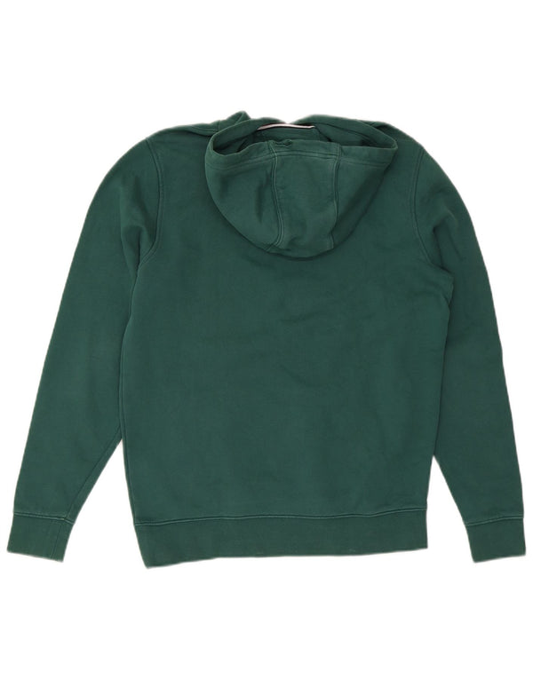 Maglione con cappuccio grafico da uomo Tommy Hilfiger piccolo in cotone verde