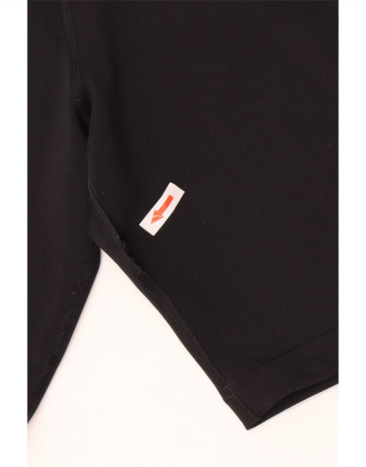 Pantaloncini sportivi Adidas da donna UK 12 medio nero poliestere