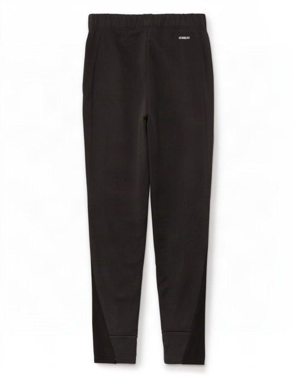 Pantaloni da tuta con grafica Adidas da donna UK 12/14 Medium Black Colourblock
