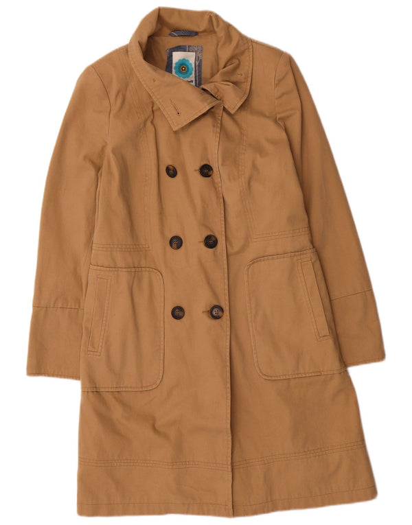 Trench da donna White Stuff UK 10 piccolo cotone marrone