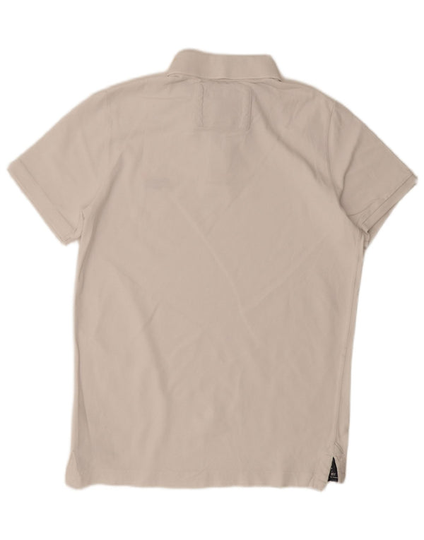Polo da uomo Classic Fit Superdry XL in cotone bianco