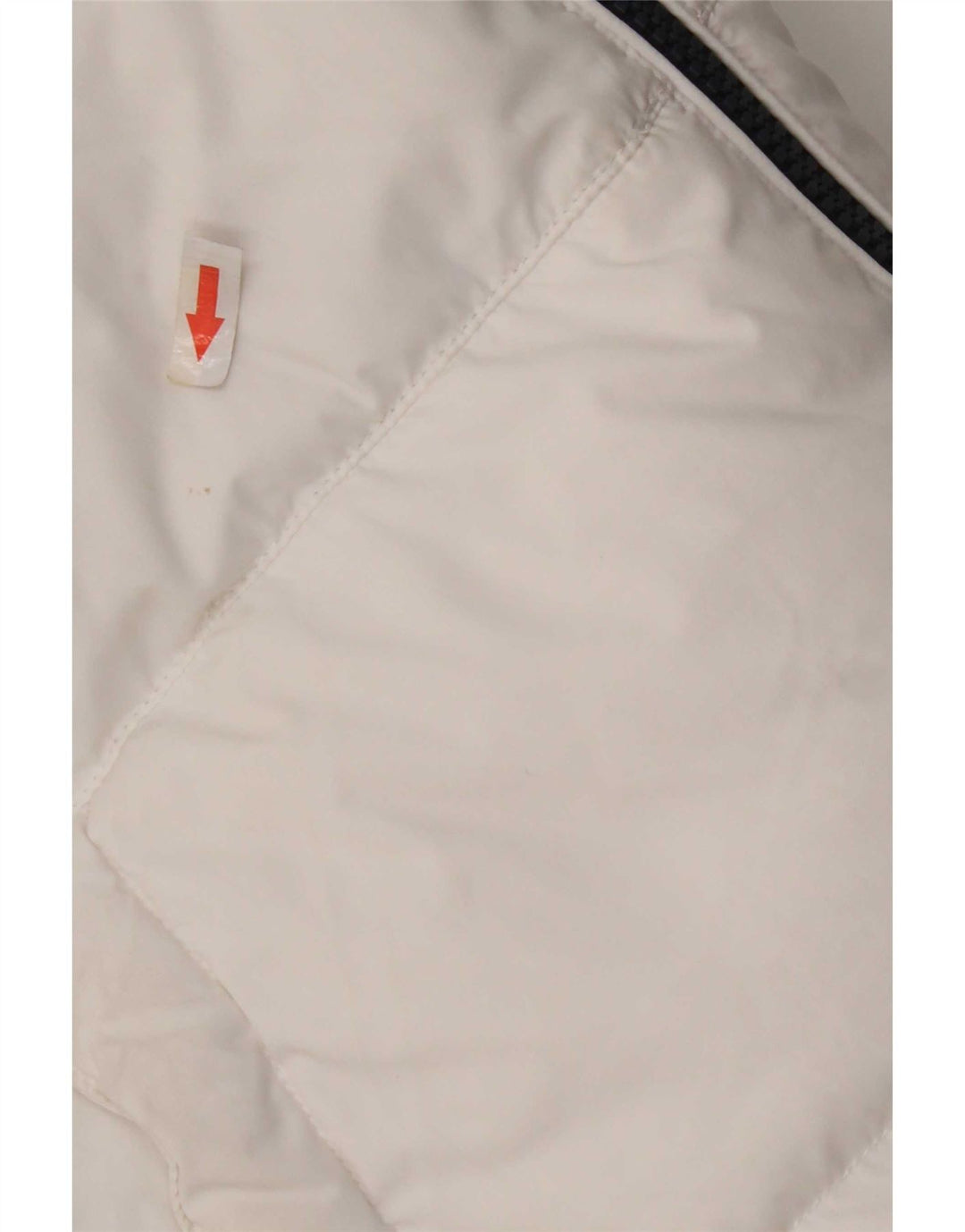 Giacca imbottita con cappuccio da uomo Tommy Hilfiger UK 38 poliestere bianco medio