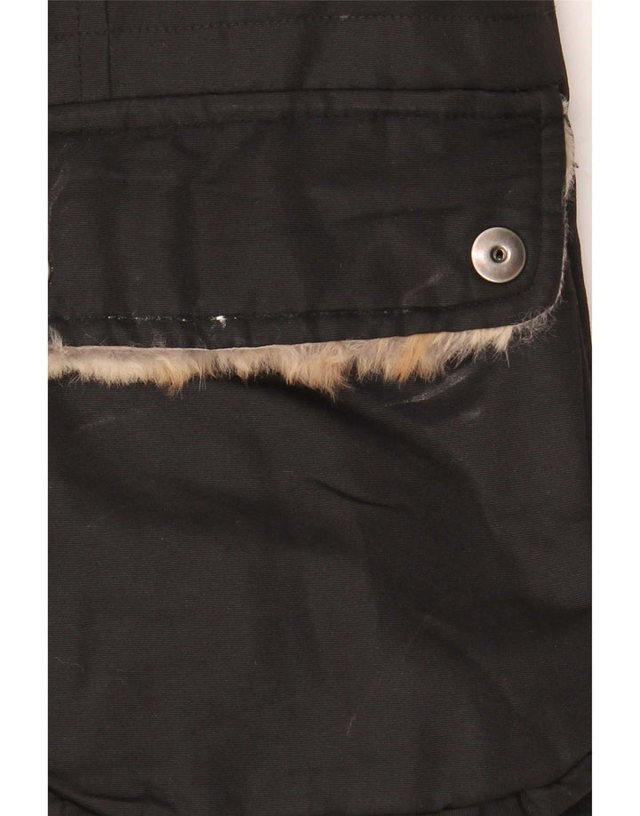 Giacca imbottita da donna Woolrich UK 14 nylon nero medio