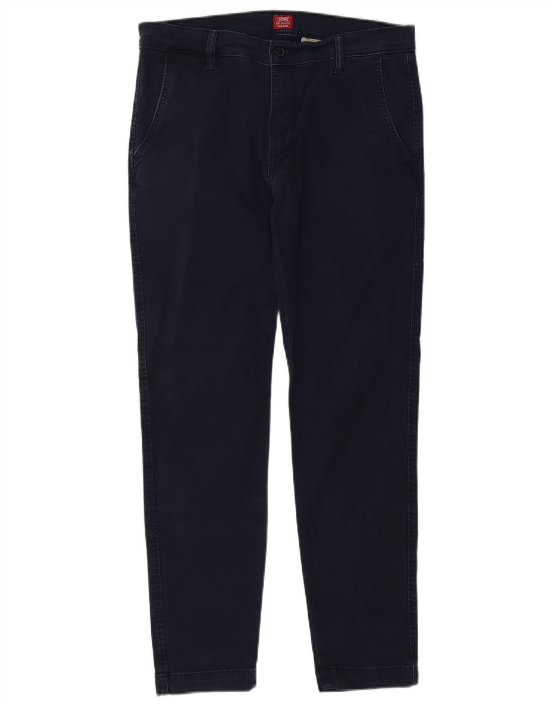 Pantaloni chino slim da uomo Levi's W32 L29 in cotone blu navy