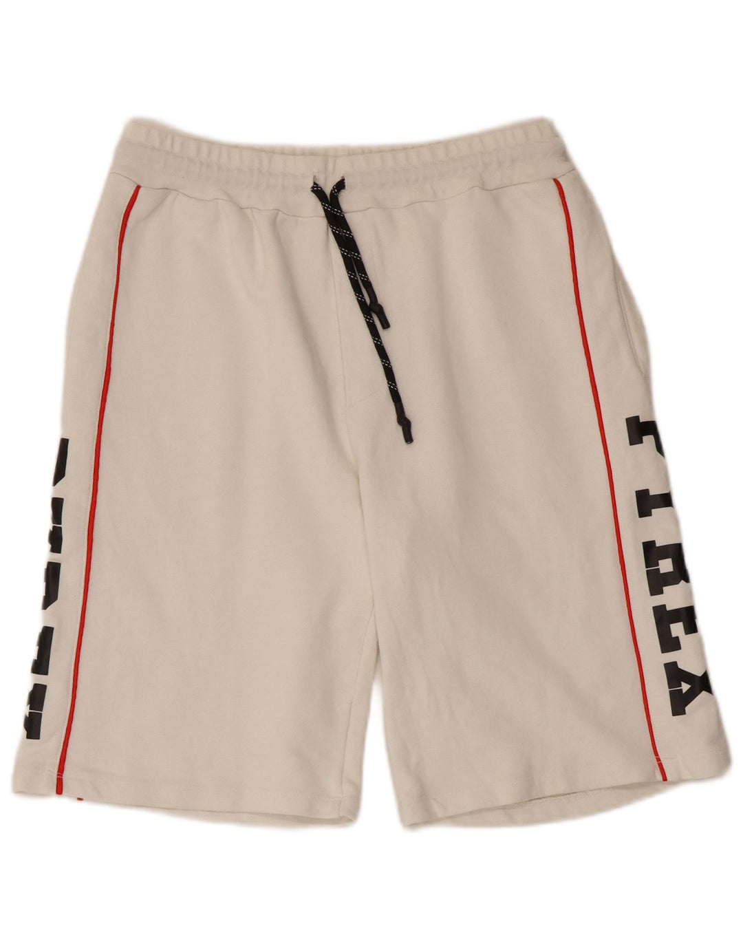 Pantaloncini sportivi grafici da uomo PYREX cotone bianco medio