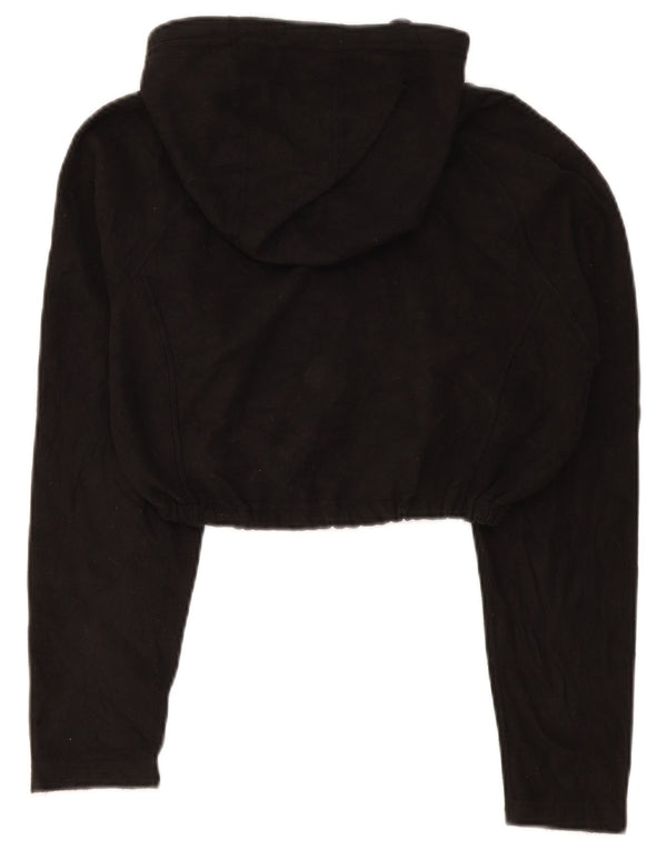 Giacca in pile con cappuccio corto da donna The North Face UK 16 grande poliestere nero