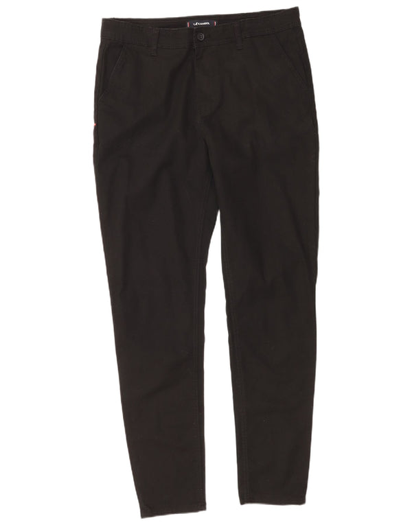 Pantaloni chino slim da uomo Kangol W32 L30 cotone nero