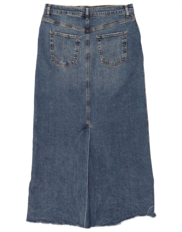 Gonna di jeans Zara da donna XL W32 Blu