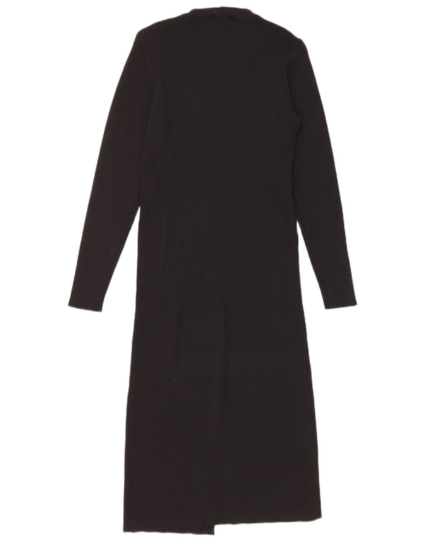 Abito maglione da donna Coast UK 16 grande nylon nero