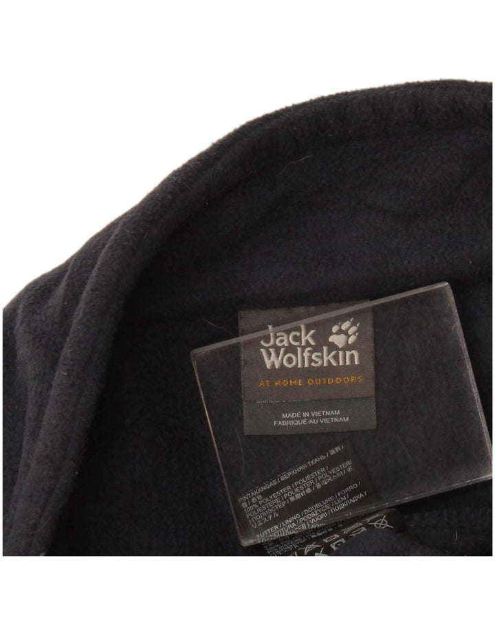 Giacca in pile da uomo Jack Wolfskin UK 44 2XL poliestere nero