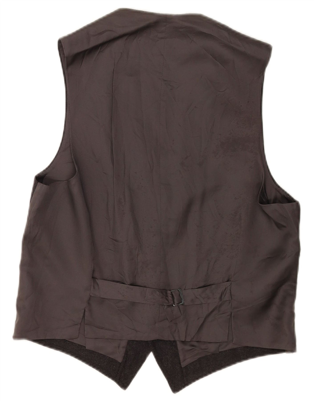 Gilet vintage da uomo grigio medio