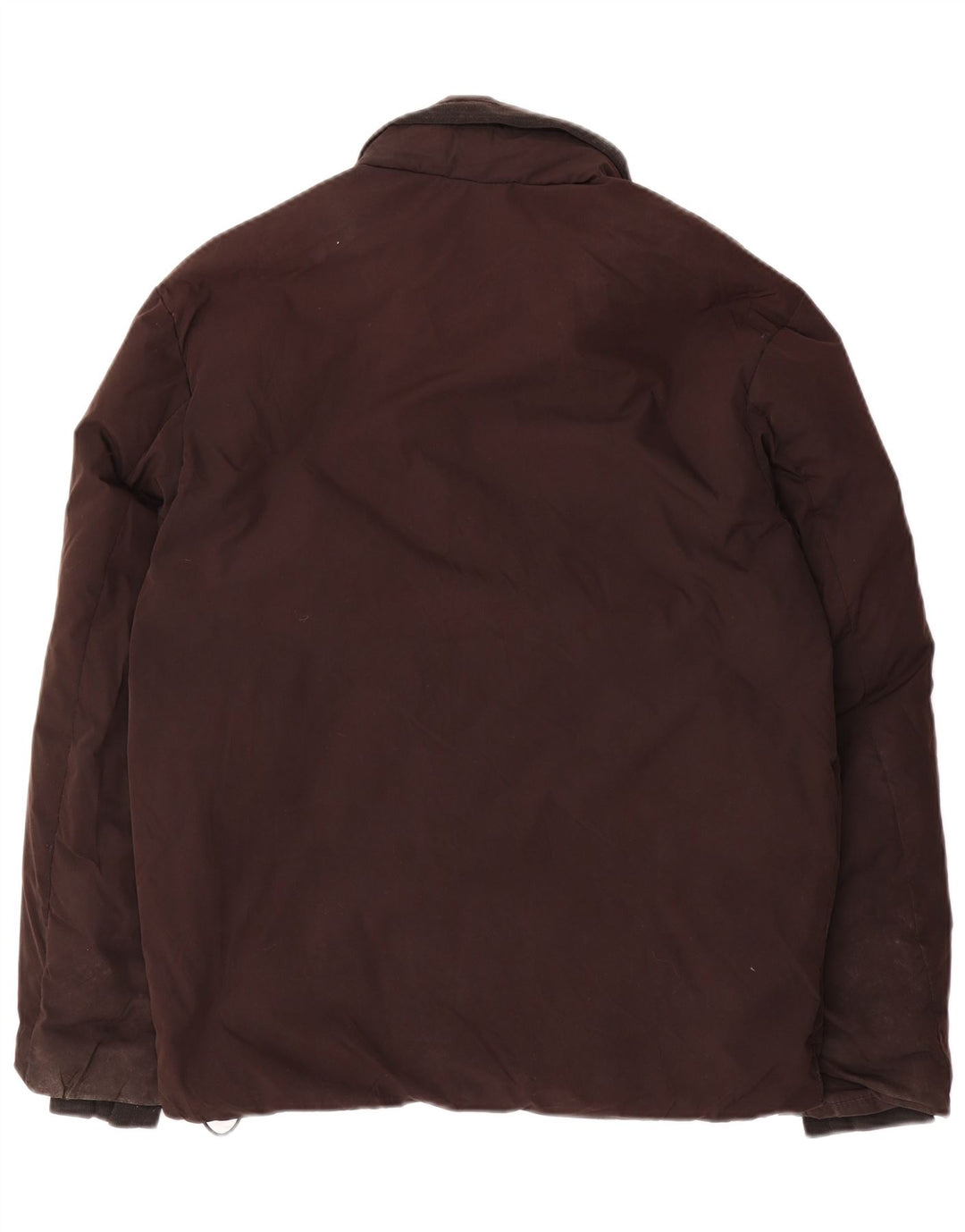 Giacca imbottita con cappuccio da uomo Zara UK 36 piccola poliestere nero
