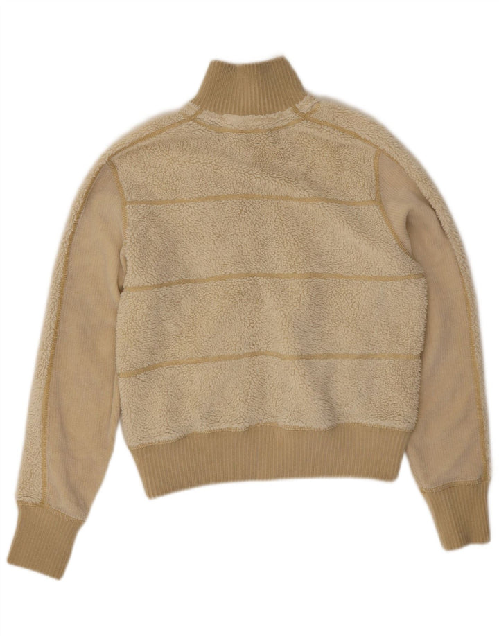 Giacca in pile bomber da donna Think Pink UK 12 Acrilico giallo medio