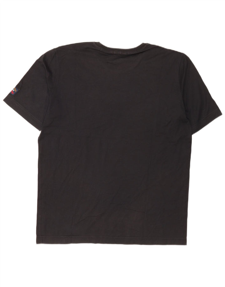 Paul & Shark T-shirt grafica da uomo Yachting Top grande nera